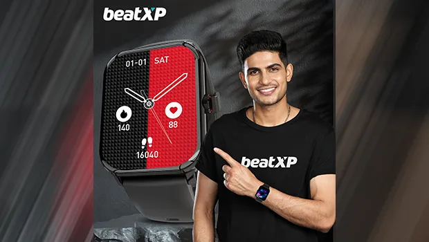 beatXP ropes in cricketer Shubman Gill to promote its new smartwatch category
