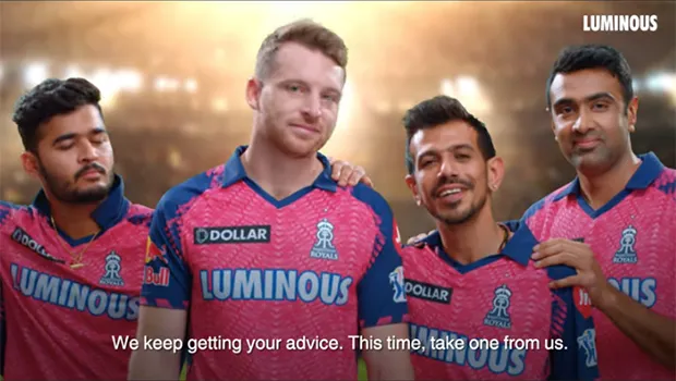 Luminous launches #CricketMeinNoPowerCut campaign featuring Rajasthan Royals players for ongoing IPL season
