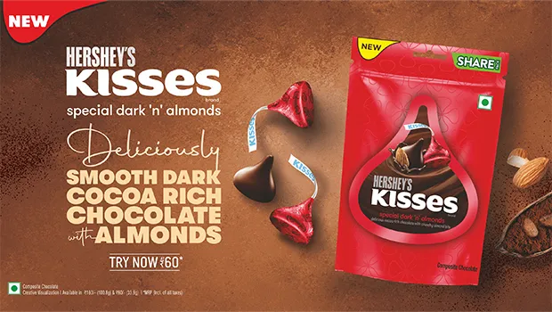 Hershey’s Kisses launches dark chocolate variant Hershey’s Kisses Special Dark ‘n’ Almonds