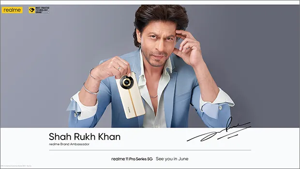 realme onboards Shah Rukh Khan as its new brand ambassador