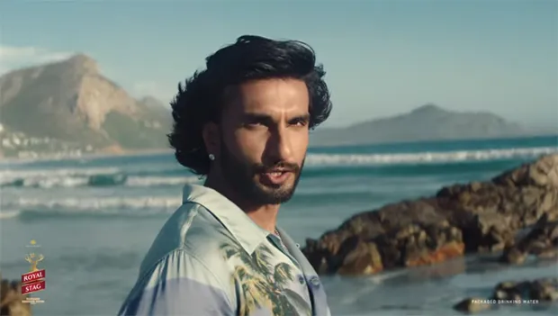 Ranveer Singh shares the ‘Live It Large’ idea in Seagram’s Royal Stag’s new campaign