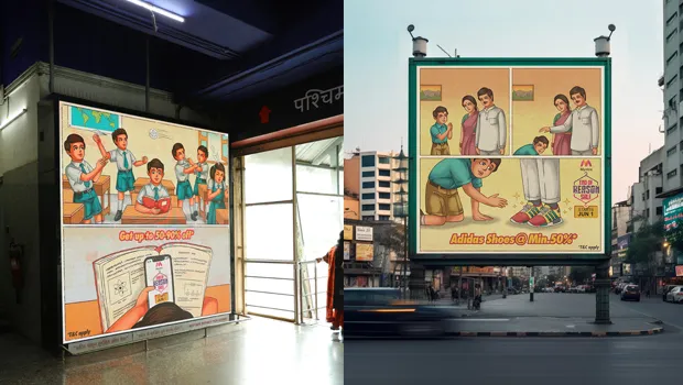Talented merges ‘Adarsh Balak and Fashion’ for Myntra’s EORS billboard campaign