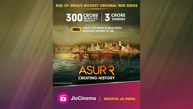 JioCinema’s ‘Asur 2’ becomes most popular Indian show on IMDb worldwide