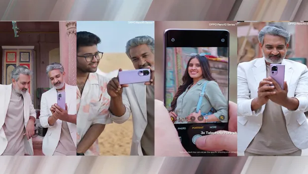 Oppo launches TVC featuring  S S Rajamouli to promote its Reno10 Series