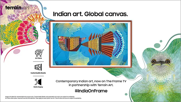 Samsung adds contemporary artwork of young Indian artists to its Frame TV