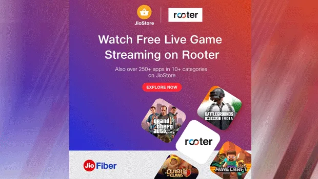 Rooter partners with Jio to bring live game streaming and esports action on TV screens