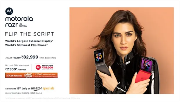 Motorola launches two ad films with brand ambassador Kriti Sanon