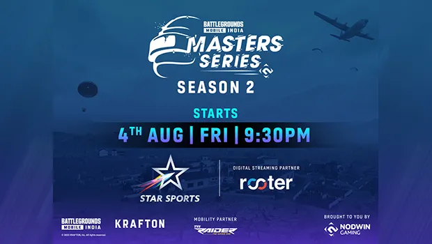 Nodwin Gaming and Star Sports announce BGMS Season 2 with Rooter as Digital Streaming partner