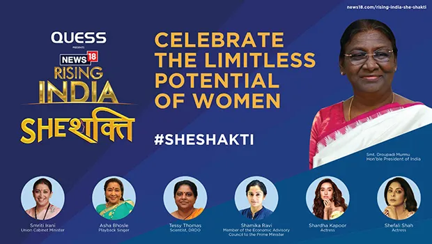 News18’s ‘Rising India - She Shakti’ conclave to celebrate contribution of women trailblazers