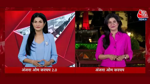 Ahead of general elections, Aaj Tak launches AI avatar of Anjana Om Kashyap