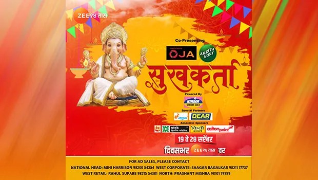 Zee 24 TAAS celebrates Ganesh Utsav with special programming 'Sukhkarta'