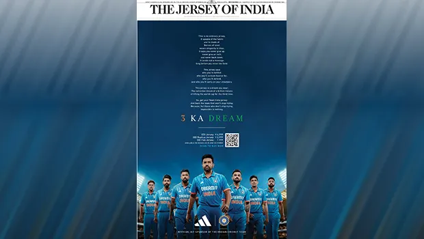 Creativeland Asia turns ‘The Times of India’ to ‘The Jersey of India’ in latest adidas ad