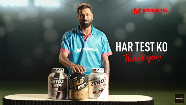 BigMuscles Nutrition unveils new campaign featuring brand ambassador Hardik Pandya