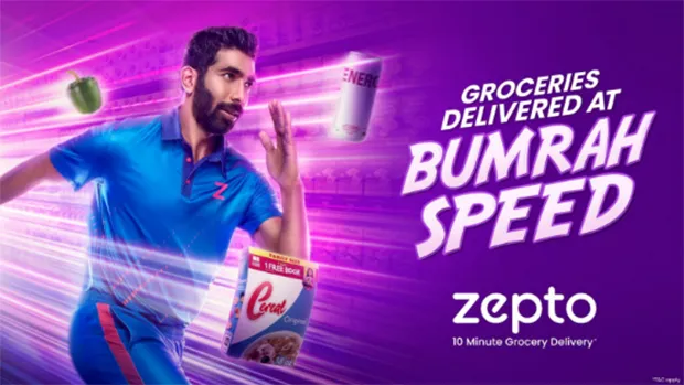 Zepto promises delivery at Bumrah speed in new campaign