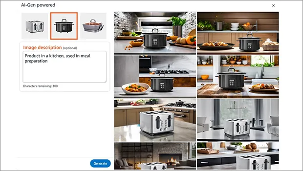 Amazon Ads introduces GenAI-powered image-generating feature for digital marketers