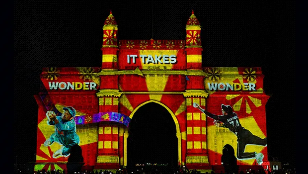 ICC, BCCI showcase special 3D projection of 2023 WC moments on Gateway of India