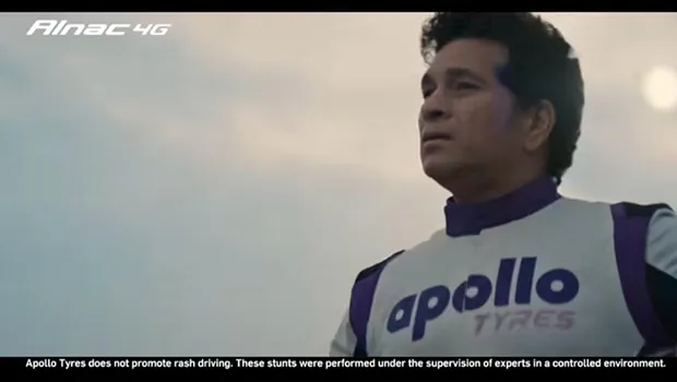 Apollo Tyres' digital series spotlights Sachin Tendulkar's passion for cars and driving skills