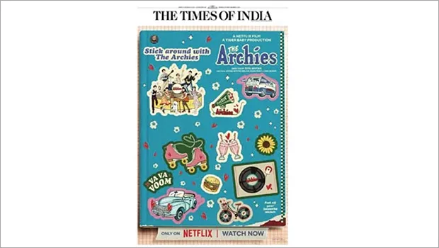 The Times of India introduces 'Sticker Page' for The Archies fans