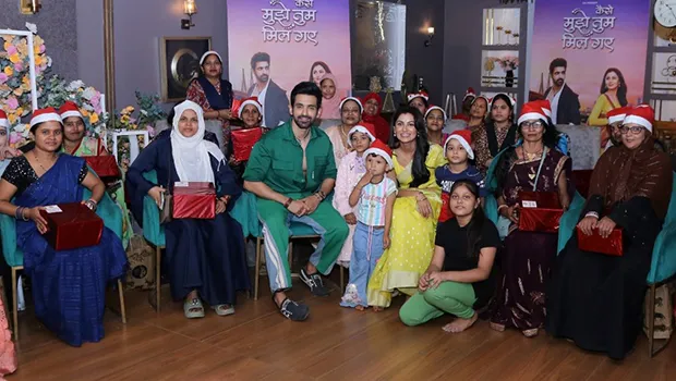 Zee TV celebrates Christmas with SNEHA foundation women on 'Kaise Mujhe Tum Mil Gaye' and 'Kumkum Bhagya' sets