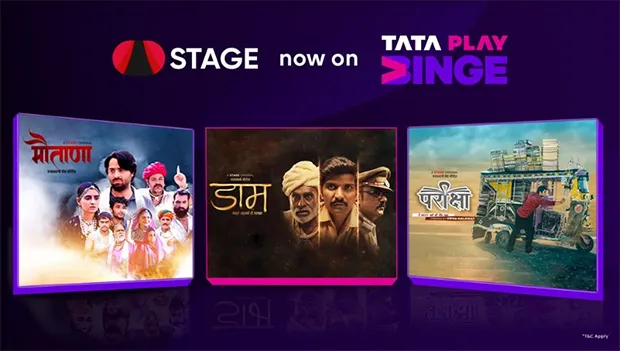 Tata Play Binge expands its OTT app portfolio with addition of Stage