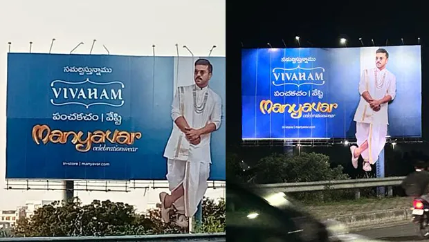 GroupM conceptualises OOH campaign for Manyavar’s entry into South India
