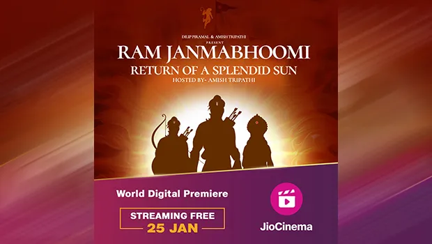 ‘Ram Janmabhoomi Temple: The Return of A Splendid Sun’ to premiere on JioCinema