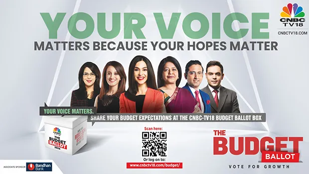 CNBC-TV18 launches #MyBudgetWishlist campaign ahead of the Union Budget